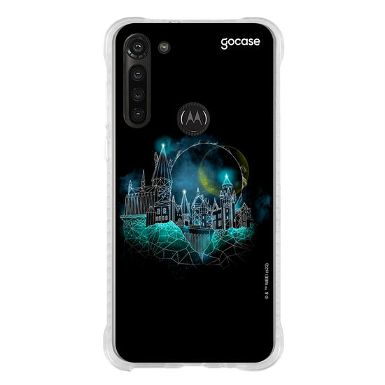Capinha para celular Harry Potter - Hogwarts Noite