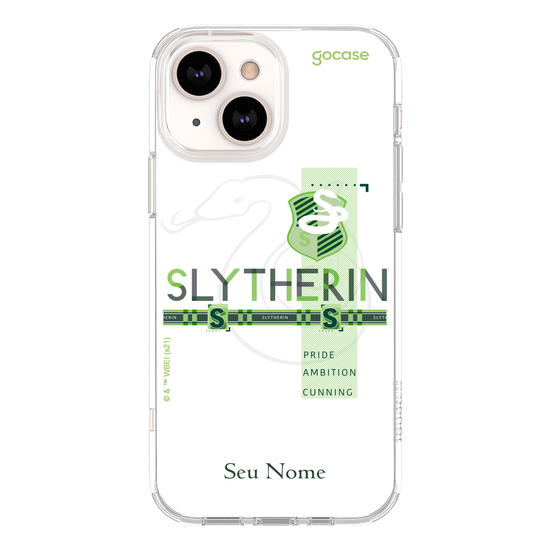 Capinha para celular Harry Potter - Casa Sonserina