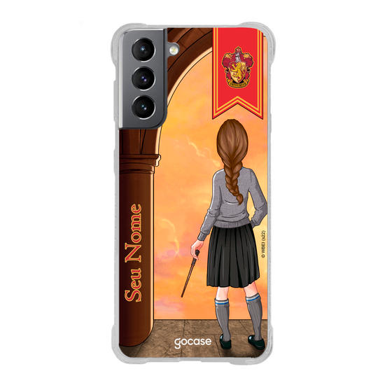 Capinha para celular Harry Potter - Garota Hogwarts Cenário