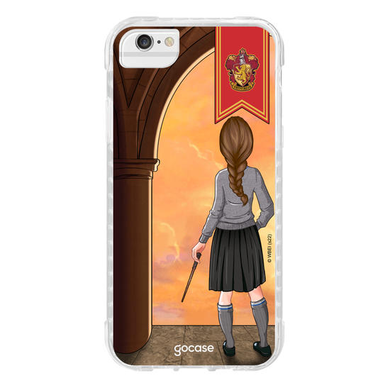 Capinha para celular Harry Potter - Garota Hogwarts Cenário