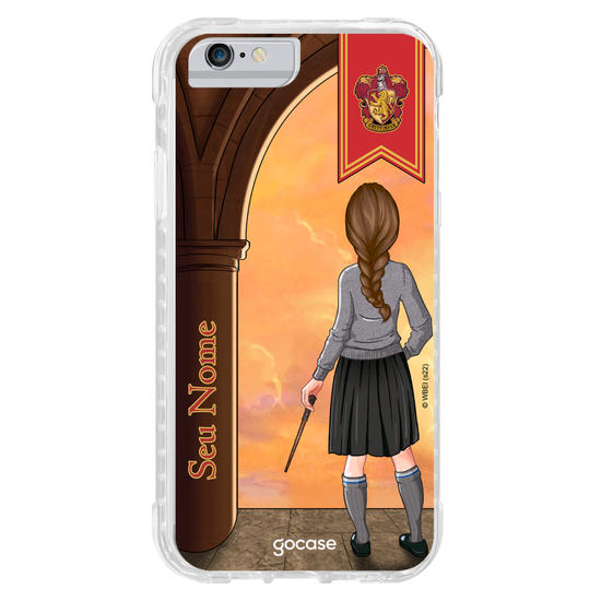 Capinha para celular Harry Potter - Garota Hogwarts Cenário