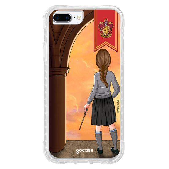 Capinha para celular Harry Potter - Garota Hogwarts Cenário