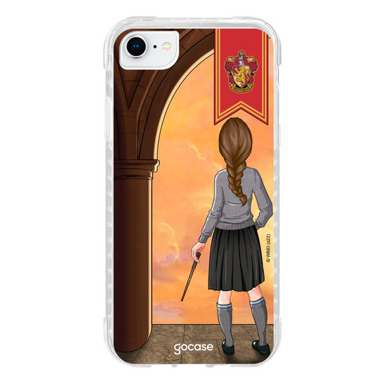 Capinha para celular Harry Potter - Garota Hogwarts Cenário