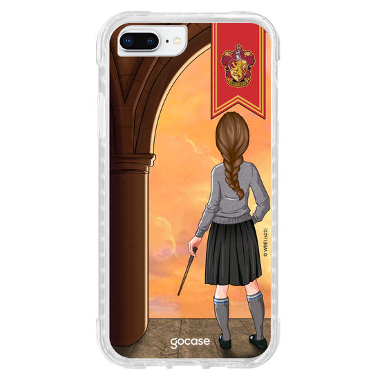 Capinha para celular Harry Potter - Garota Hogwarts Cenário