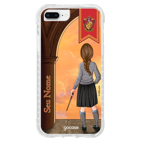 Capinha para celular Harry Potter - Garota Hogwarts Cenário