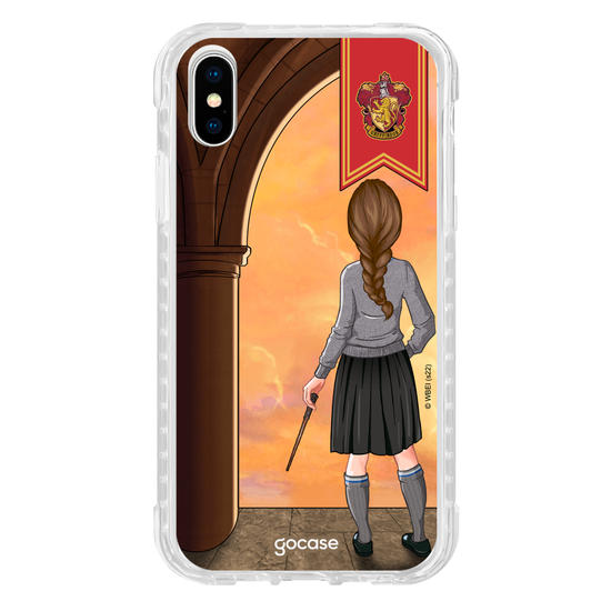 Capinha para celular Harry Potter - Garota Hogwarts Cenário