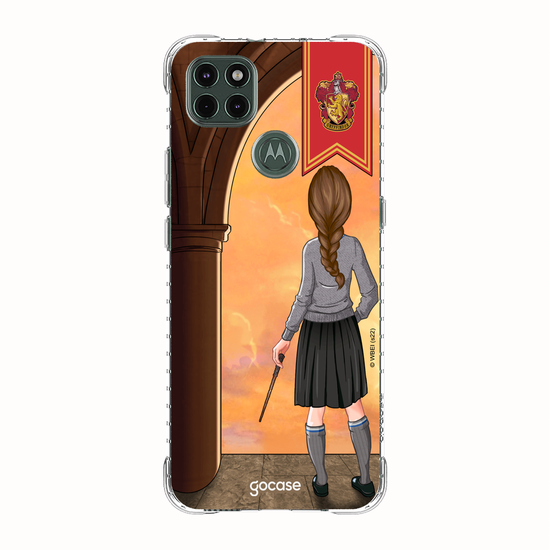 Capinha para celular Harry Potter - Garota Hogwarts Cenário