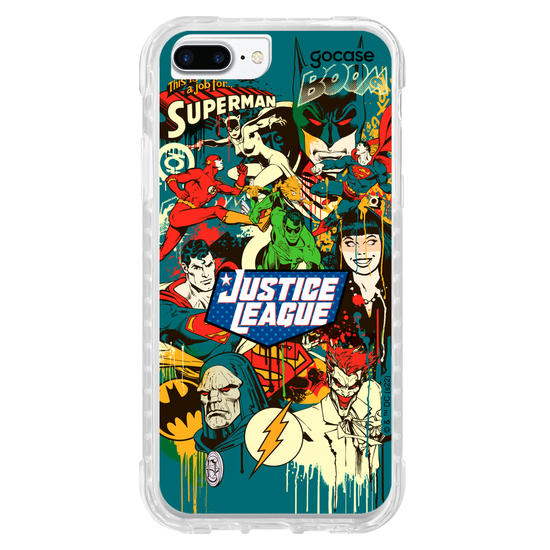 Capinha para celular Liga da Justiça - Heróis e Vilões