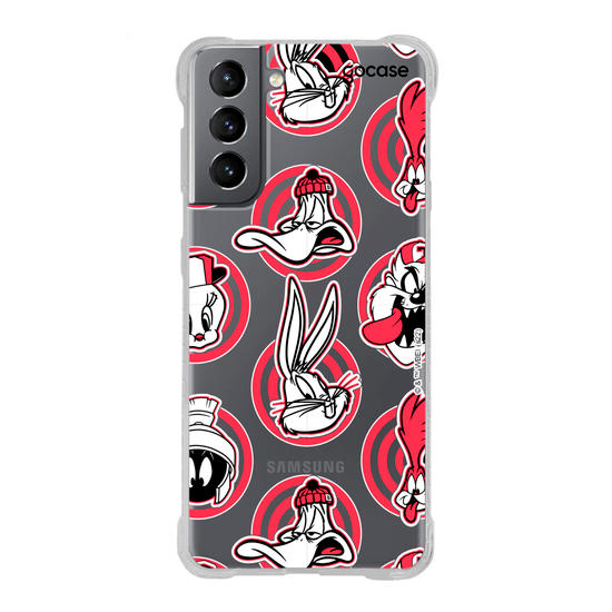 Capinha para celular Looney Tunes - Personagens ao alvo
