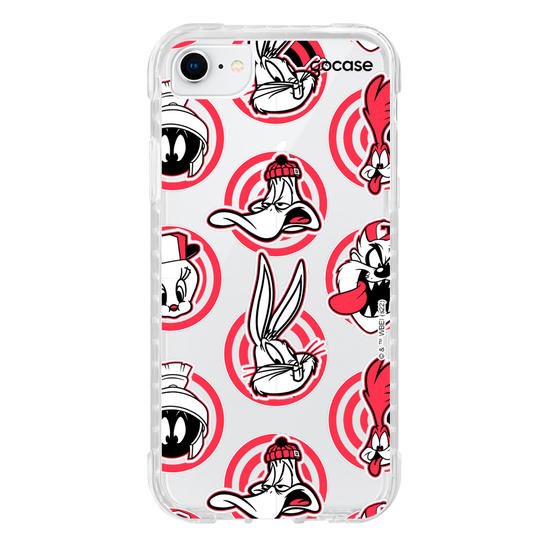 Capinha para celular Looney Tunes - Personagens ao alvo