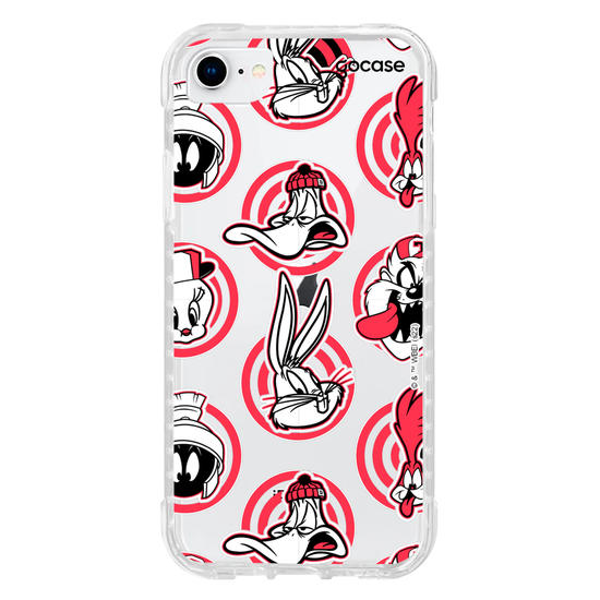 Capinha para celular Looney Tunes - Personagens ao alvo