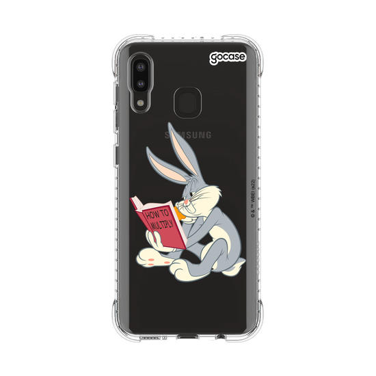 Capinha para celular Looney Tunes - Pernalonga lendo 