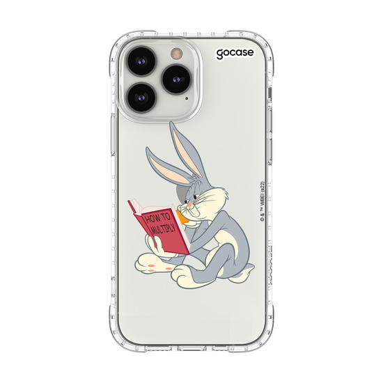 Capinha para celular Looney Tunes - Pernalonga lendo 