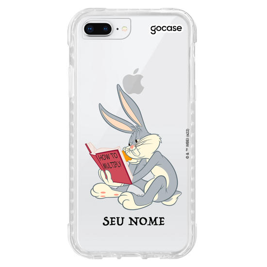 Capinha para celular Looney Tunes - Pernalonga lendo 