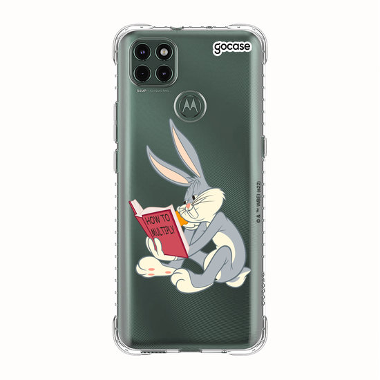 Capinha para celular Looney Tunes - Pernalonga lendo 