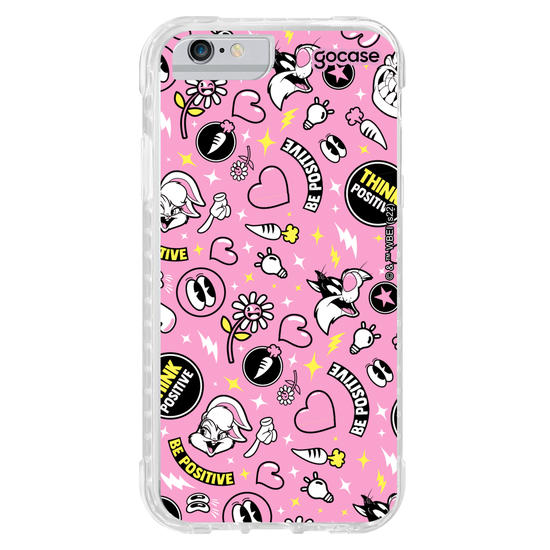 Capinha para celular Looney Tunes - Think Positive