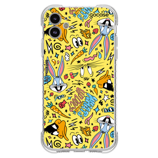 Capinha para celular Looney Tunes - Recortes