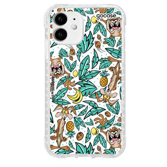 Capinha para celular Looney Tunes - Taz e Coiote Tropicais
