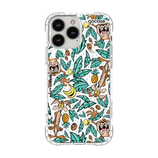 Capinha para celular Looney Tunes - Taz e Coiote Tropicais