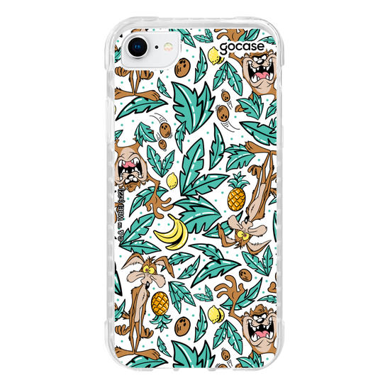 Capinha para celular Looney Tunes - Taz e Coiote Tropicais