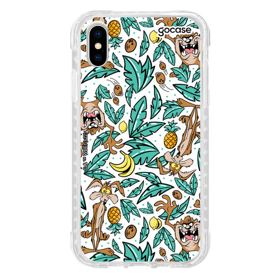 Capinha para celular Looney Tunes - Taz e Coiote Tropicais