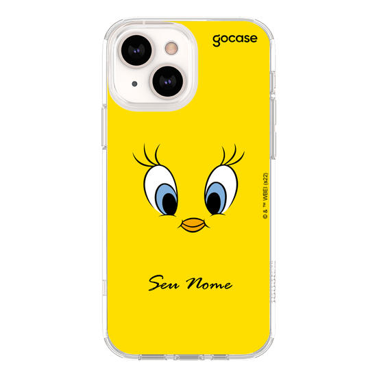 Capinha para celular Looney Tunes - Olhinhos Piu-Piu