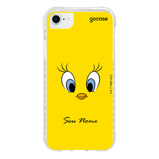 Capinha para celular Looney Tunes - Olhinhos Piu-Piu