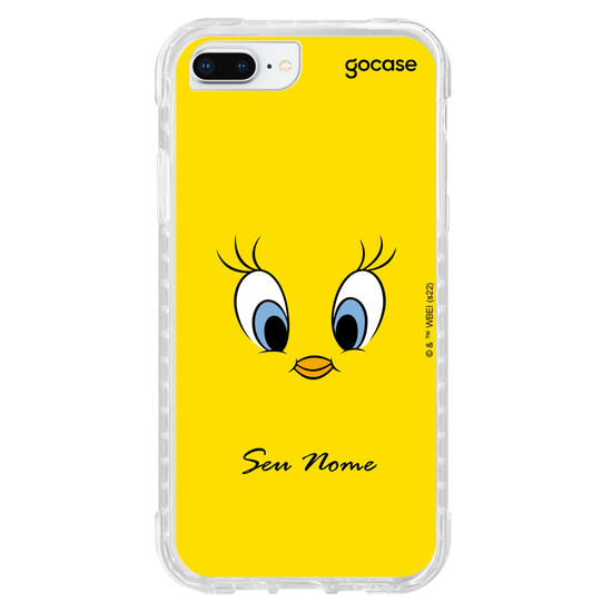 Capinha para celular Looney Tunes - Olhinhos Piu-Piu