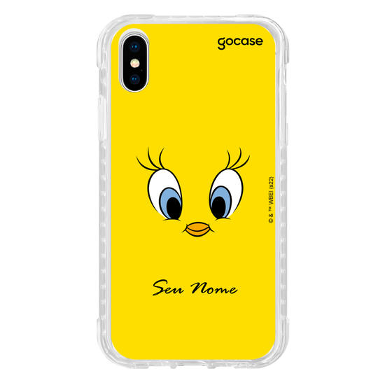 Capinha para celular Looney Tunes - Olhinhos Piu-Piu