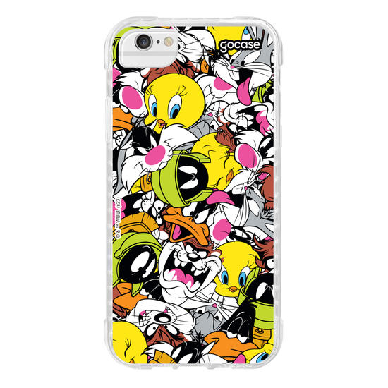 Capinha para celular Looney Tunes - Pattern de Personagens