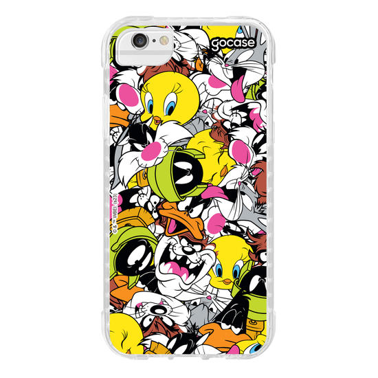 Capinha para celular Looney Tunes - Pattern de Personagens