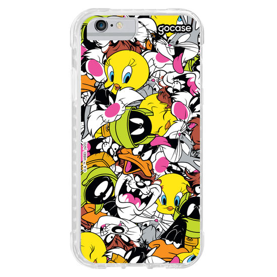 Capinha para celular Looney Tunes - Pattern de Personagens
