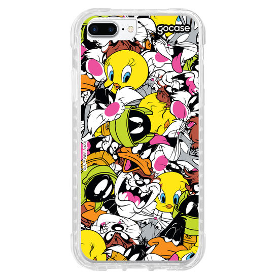 Capinha para celular Looney Tunes - Pattern de Personagens