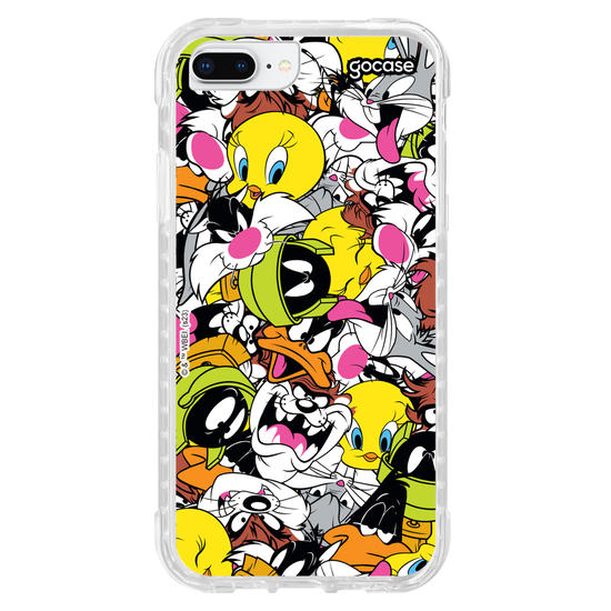 Capinha para celular Looney Tunes - Pattern de Personagens