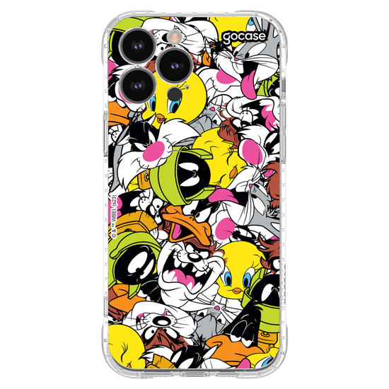 Capinha para celular Looney Tunes - Pattern de Personagens