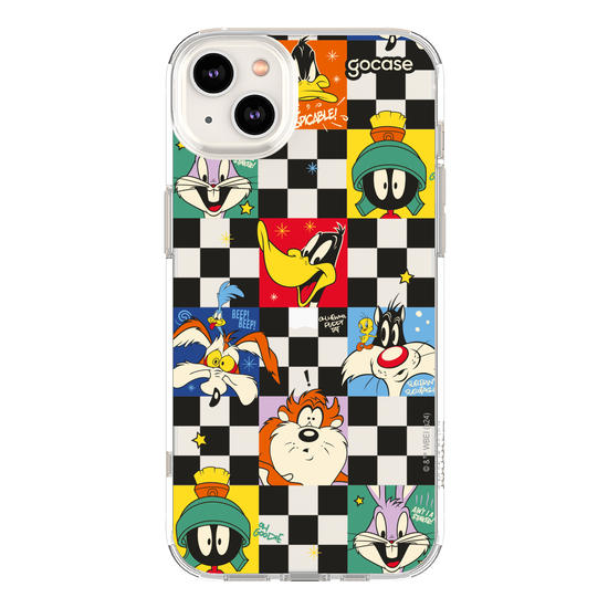 Capinha para celular  Looney Tunes - Quadriculado