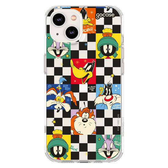 Capinha para celular  Looney Tunes - Quadriculado