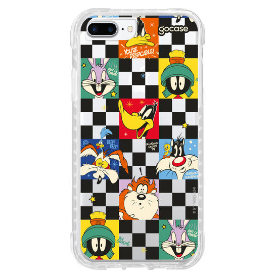 Capinha para celular  Looney Tunes - Quadriculado