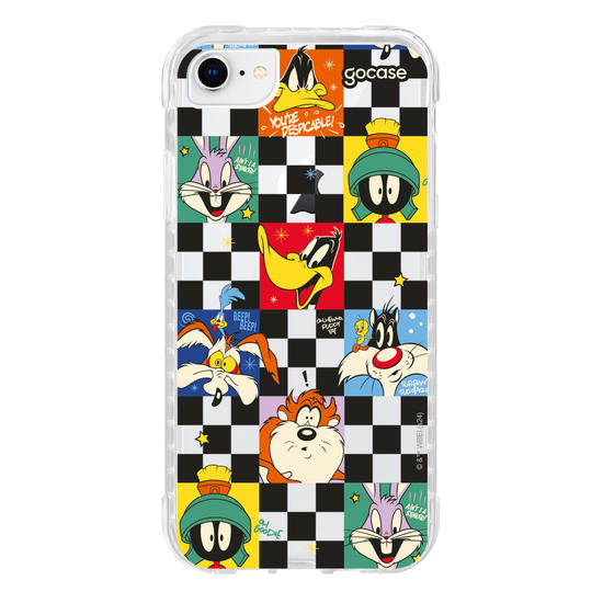 Capinha para celular  Looney Tunes - Quadriculado