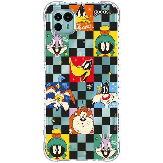 Capinha para celular  Looney Tunes - Quadriculado