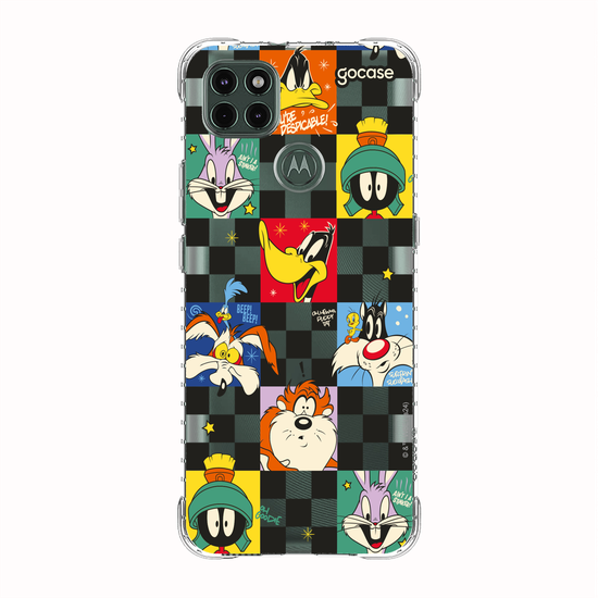 Capinha para celular  Looney Tunes - Quadriculado
