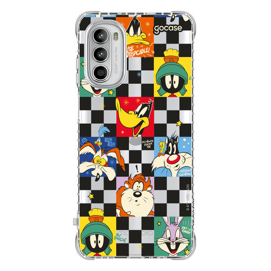 Capinha para celular  Looney Tunes - Quadriculado