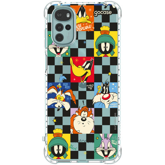Capinha para celular  Looney Tunes - Quadriculado