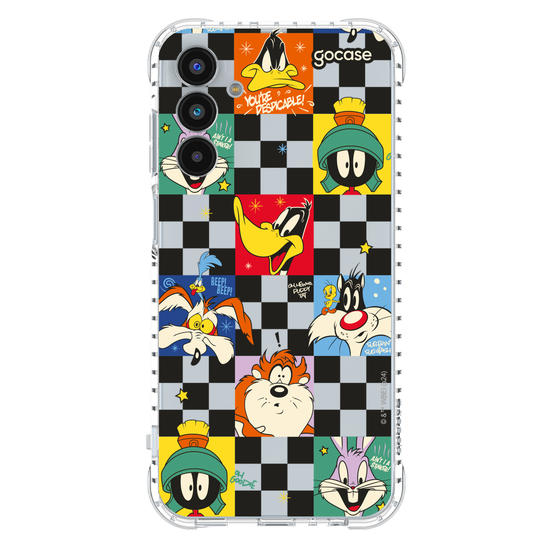Capinha para celular  Looney Tunes - Quadriculado