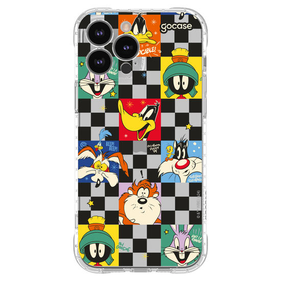 Capinha para celular  Looney Tunes - Quadriculado