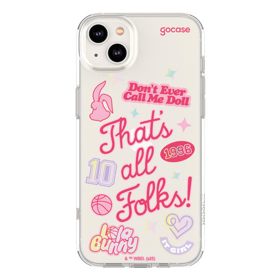 Capinha para celular  Looney Tunes - Lola Bunny "That's All Folks"