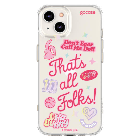 Capinha para celular  Looney Tunes - Lola Bunny "That's All Folks"