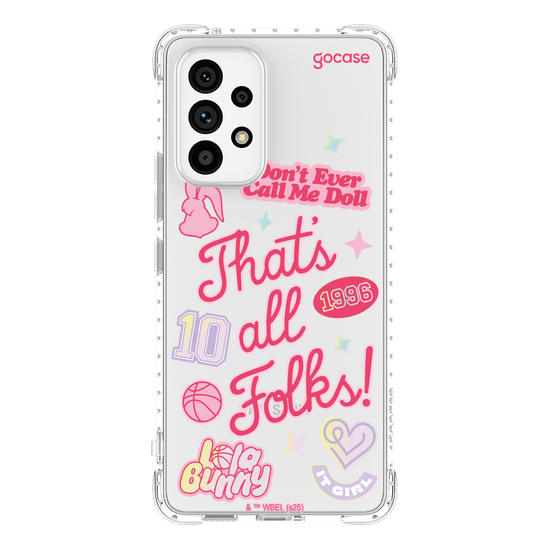 Capinha para celular  Looney Tunes - Lola Bunny "That's All Folks"