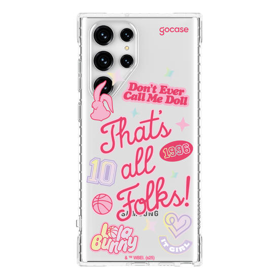 Capinha para celular  Looney Tunes - Lola Bunny "That's All Folks"