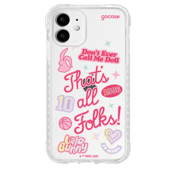 Capinha para celular  Looney Tunes - Lola Bunny "That's All Folks"